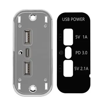 3 Port Auto USB Încărcător de Telefon Mobil USB 3-Port de Conversie Plug de Mare Putere, Incarcator Auto Adaptor Pentru Autobuze, Masini RVs Nave