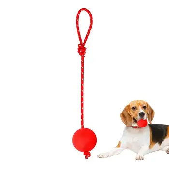 Câinele Frânghie Balonul De Apă Plutesc Minge Pentru Caini Portabil Cauciuc Solid Câini Bile Mestecați Jucării De Cauciuc Câine Coarda Bile Mari Mici Mijlocii