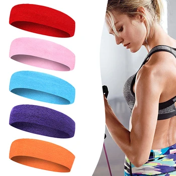 Sport În Aer Liber, Banda Elastica Largă De Yoga Benzile De Păr Pentru Femei Turban Hairband Sweatband Ciclism Funcționare Portabil Articole Pentru Acoperirea Capului
