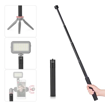 Telescopic Pole Tijă de Extensie Selfie Stick pentru DJI OSMO Mobile 2 3 OM 4 FeiYu Zhiyun Buna Moza Mini Isteady Gimbal Accesorii